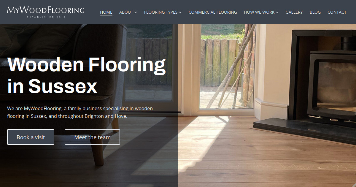 My Wood Flooring website